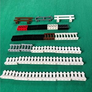 Lego Fences replacement parts 32 pieces